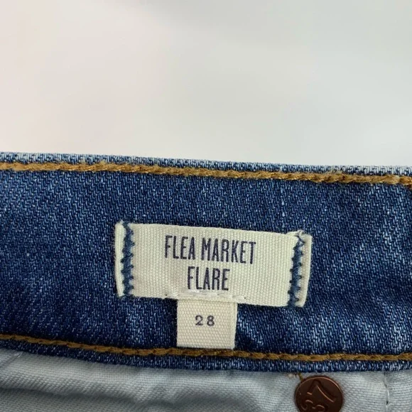 Madewell Blue Flea Market Flare - Picture 6 of 7